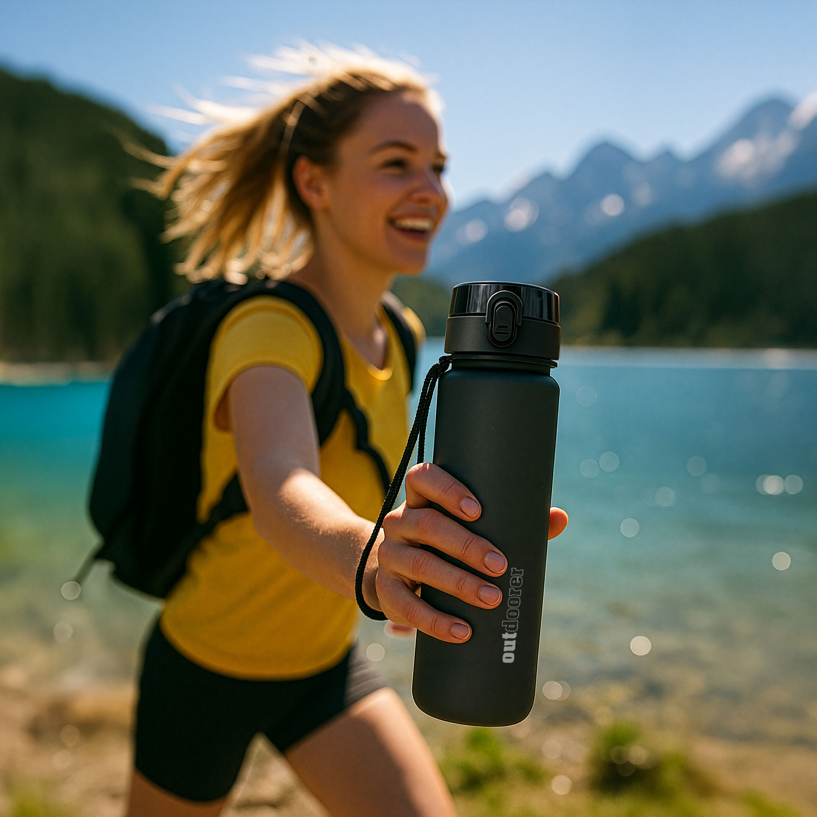 1 l Trinkflasche outdoorer